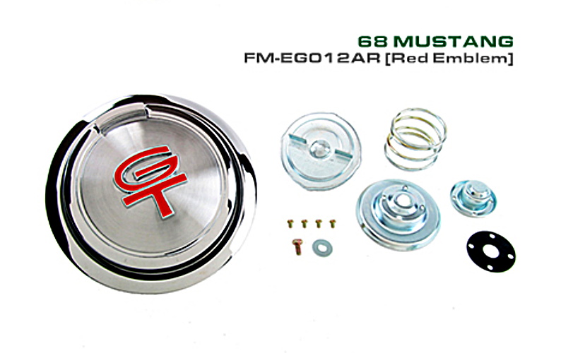 1968 Ford Mustang GT Pop-Open Fuel Gas Cap