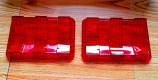 1967-68 Ford Mustang Tail Light Lens RH and LH NEW One Pair