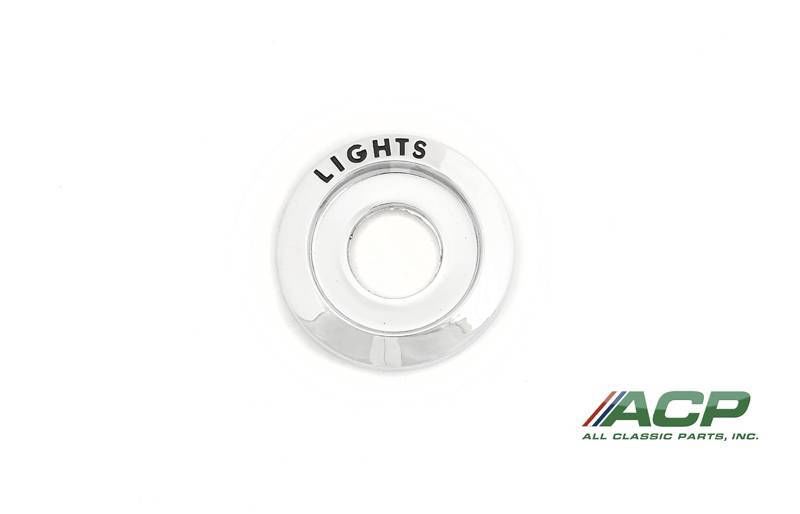 1967-1968 Ford Mustang Headlight Switch Bezel NEW