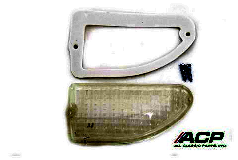 1969-70 Ford Mustang Parking Light Lens One Pair Right and Left Side BOTH Items One Price