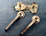 1967 Ford Mustang Interior Door Handle and Shaft Kit Complete For One Car