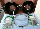 1965-66 Ford Mustang Headlight Rings, Buckets, and Assembly Hardware Kit