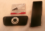 1968 Ford Mustang Disc Brake, Accelerator Pedal Pad Kit